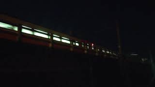 1070925 台鐵521次莒光號通過彰化快速道路下方
