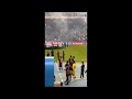 لحظه تتويج الهلال بدوري ابطال آسيا2021 لاعبي بوهانج الكوري يتابعون تتويج الهلال