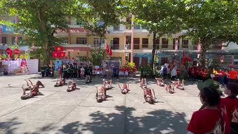 Flashmob chi đoàn Tân Phú trại hè Mân Thái 2023 - Câu lạc bộ kỹ năng Mặt Trời