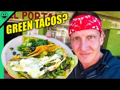 ⁣I Ate GREEN TACOS in Mexico!! Ultimate Mexico City to Oaxaca Road Trip!