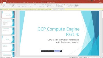 GCP Compute Engine Part 4 - Google Cloud Platform Infrastructure Automation with Deployment Manager