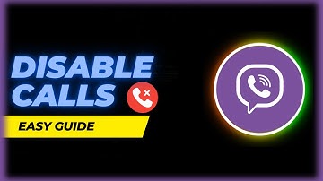 How To Disable Calls on Viber