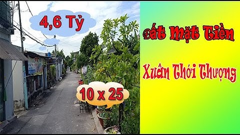 Bán 230m2 Đất Hóc Môn Xuân Thới Thượng 4,6 Tỷ | Đất Hóc Môn