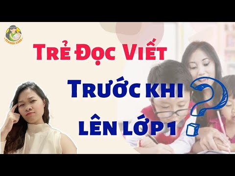 Có Nên Cho Con Đọc Và Viết Trước khi Lên Lớp 1 Không ? ( Phần 1) || Zeambi Care