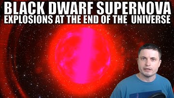 Black Dwarf Supernovae Last Explosions At the End of the Universe