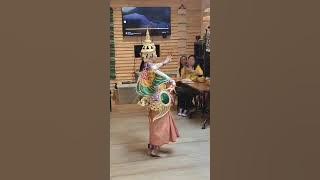 Sujinda  - Khon Thai.The Royal Performance Dance .Jarn Thai Restaurant Luxembourg 17 April 2024.
