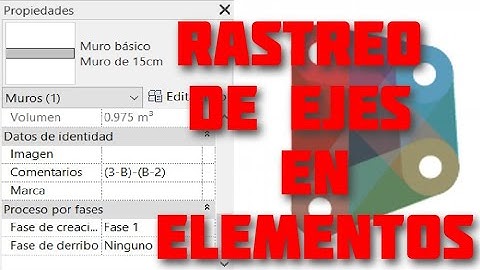 DYNAMO REVIT EJEMPLOS 💻💻 RASTREO DE EJES EN ELEMENTOS