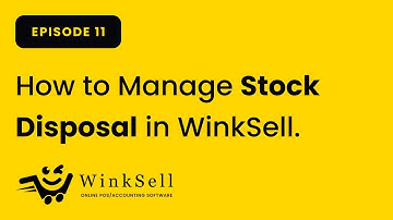 How to Manage Stock Disposal in WinkSell POS | Step-by-Step Tutorial