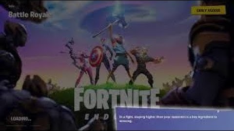 Using loading screen tips VERY literally