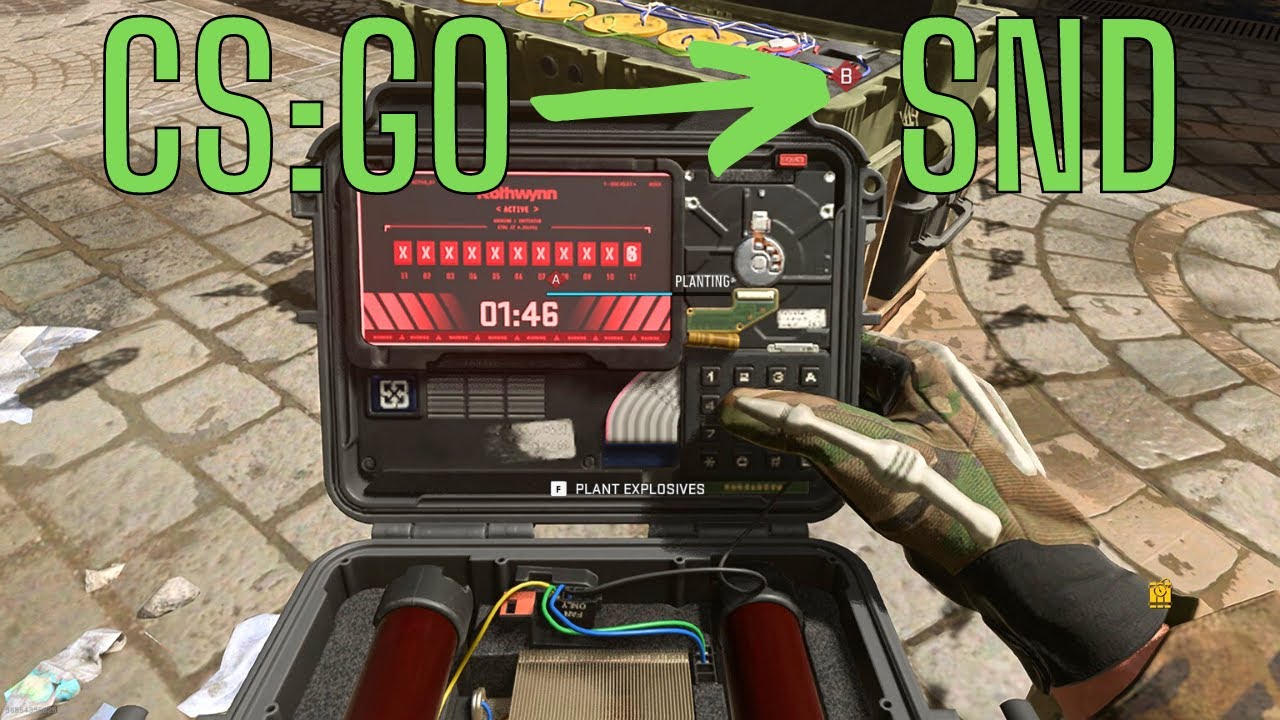 CS:GO Player tries Search and Destroy for First Time in MW2 - YouTube