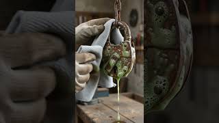 🔓 Years of Rust... Gone in Seconds! 🤯#rustremoval #viralshorts #trendingshorts #transformation