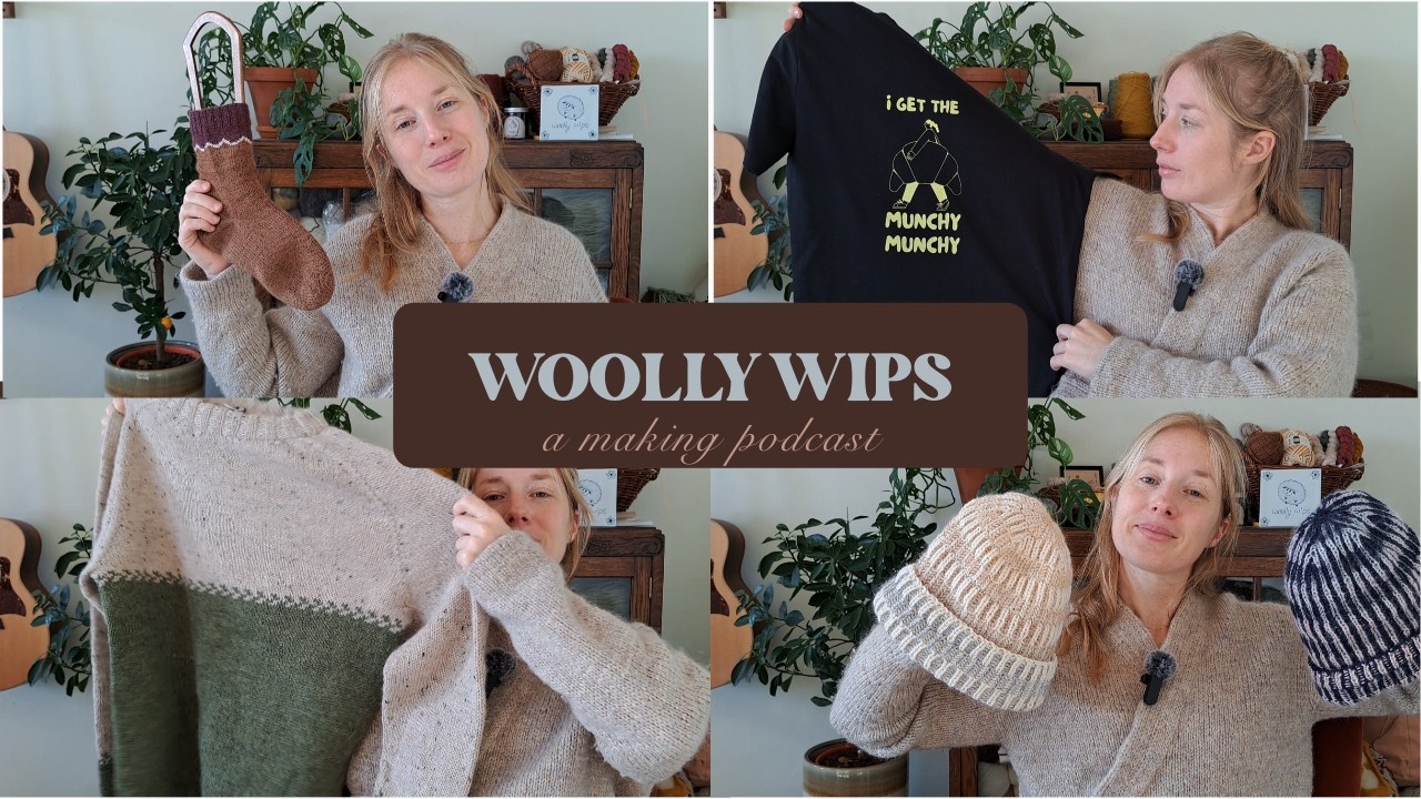Seaway Pullover, Felted Slippers & Frogging On All My New Cast Ons - Ep. 6