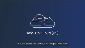 Introduction to AWS GovCloud (US) | AWS Public Sector