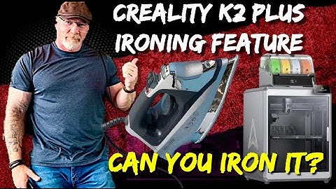 Pro Creality K2 Plus - Smooth Your Prints with the Ironing Setting