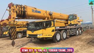 XCMG XCT 75 TON CRANE FOR SALE !!! #xcmg #heavymachinery #heavyequipment