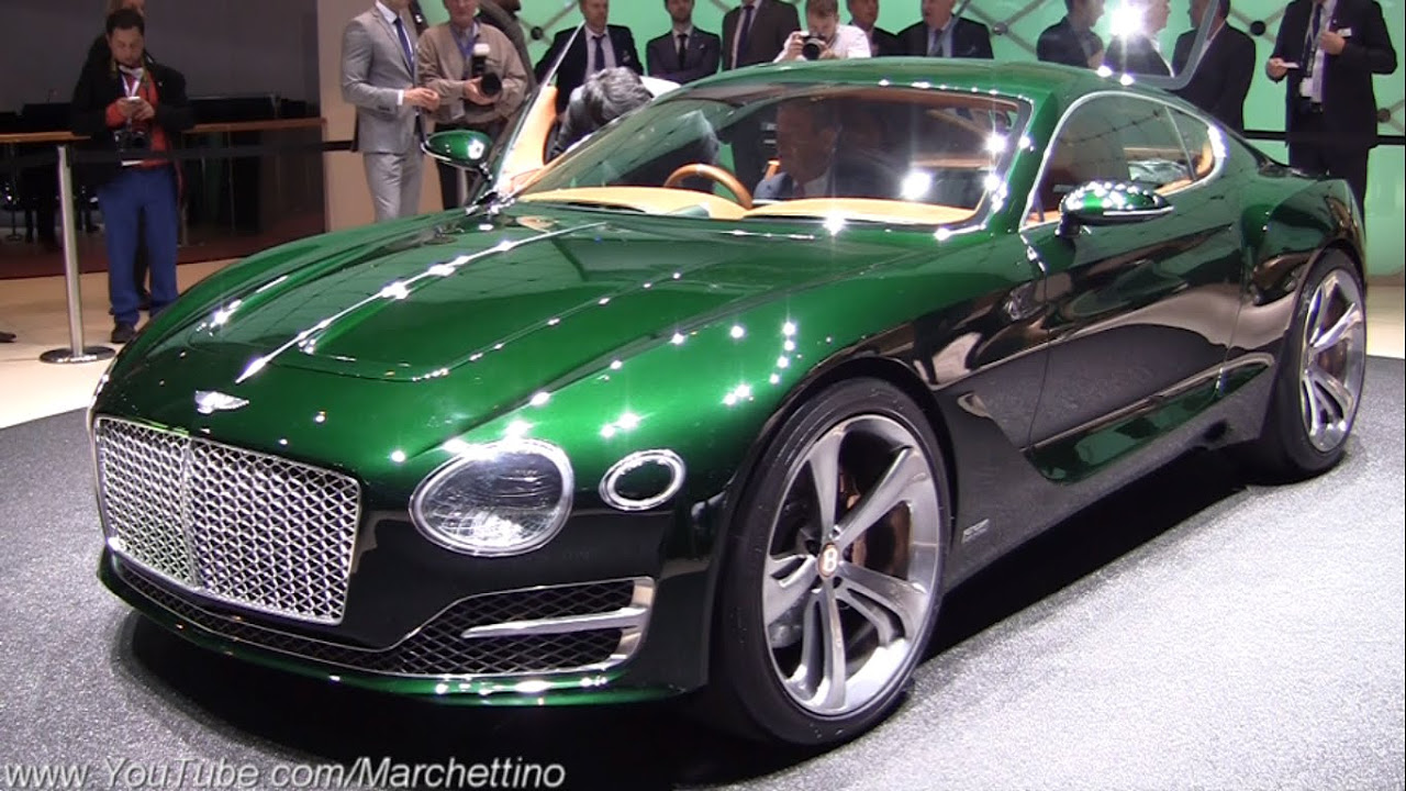 Bentley EXP10 Speed 6 Concept - World Premiere - YouTube