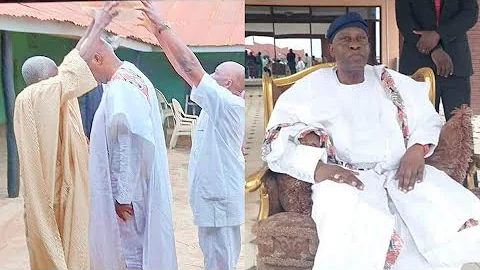 Pastor Ghandi Installs Soun Of Ogbomosho With 1st Set OfTraditional Rite,Now To Seclusion For Others