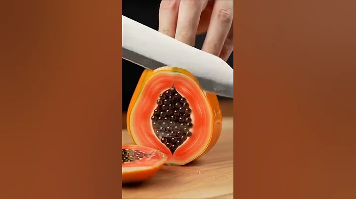 Cutting Glass Fruits papaya 🍋ASMR #ai #aiart #asmrsounds #asmr #aiasmr #satisfyingvideo