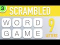 Scrambled word games vol 3  guess the word game 9 letter words