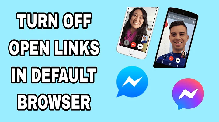 How To Turn Off Open Links In Default Browser On Facebook Messenger App