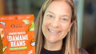 Crunchy Roasted Edamame Beans Taste Test The Only Bean Crunchy Roasted Edamame Snacks Honest Review