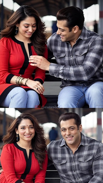 Salman Khan and Tamanna Bhatia #shorts #bollywood #youtubeshorts