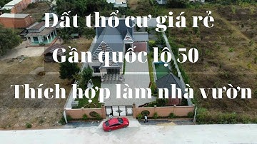 Đất Cần Giuộc giá rẻ| Diện tích 500m2, mặt tiền đường, gần quốc lộ 50, thích hợp làm nhà vườn.