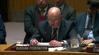 Выступление В.А.Небензи на заседании СБ ООН по Сирии Выступление В.А.Небензи на заседании СБ ООН по Сирии