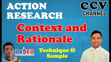 2022 DepEd Action Research Sample | I. Context and Rationale