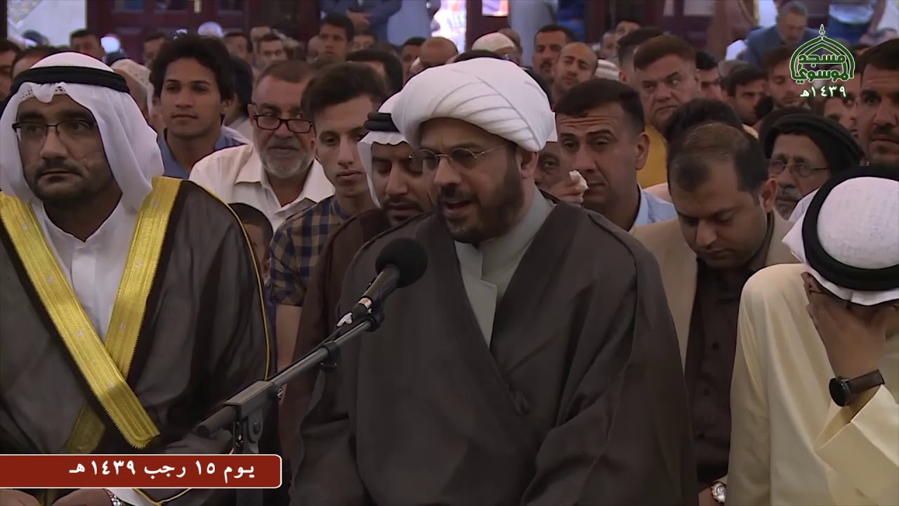 مديح أهل البيت (ع) صباح يوم 15 شهر رجب 1439 هجرية من حسينية موكب بني عامر في كربلاء المعلاة