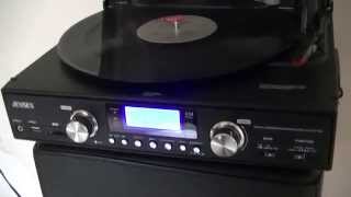Jensen JTA-420 Portable Turntable with Built-In Speakers Jensen Digital Record Conversion System Review: