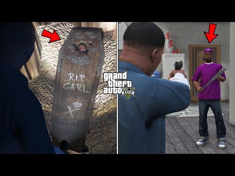 I found CJ's grave in GTA 5 (Safehouse Unlocked)