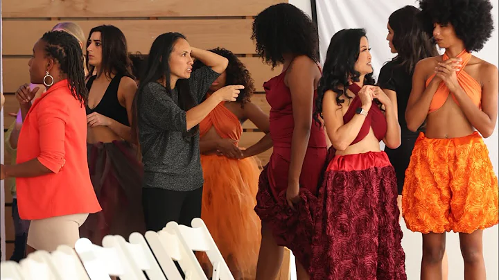 LA FASHION WEEK SHOW LYDIA SIMONE COMPANY WITH UNI...