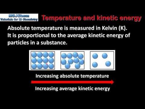 Video: Ar kinetinė energija yra temperatūra?