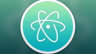 32- Install Text Editor Atom تثبيت المحرر الشهير الــ screenshot 1