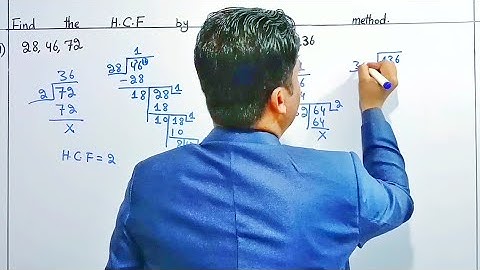 HCF of 3 numbers by division method | Hcf of  numbers by factorization method | Hcf of numbers | Hcf