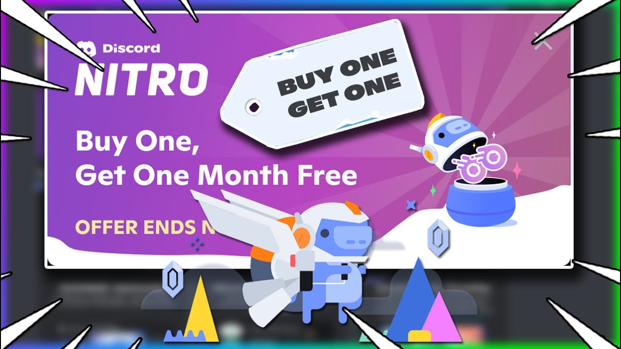 How to get 1 Month FREE Discord NITRO!