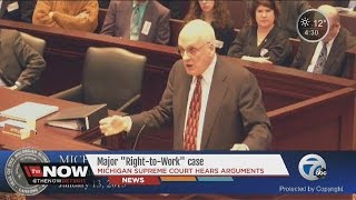 Michigan Supreme Court hears "Right-to-work" arguments