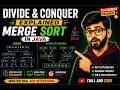 Merge Sort in Java Explained in 10 Minutes 🔥 | Divide & Conquer Made Easy