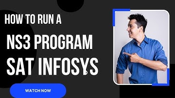 How to run a ns3 program ?