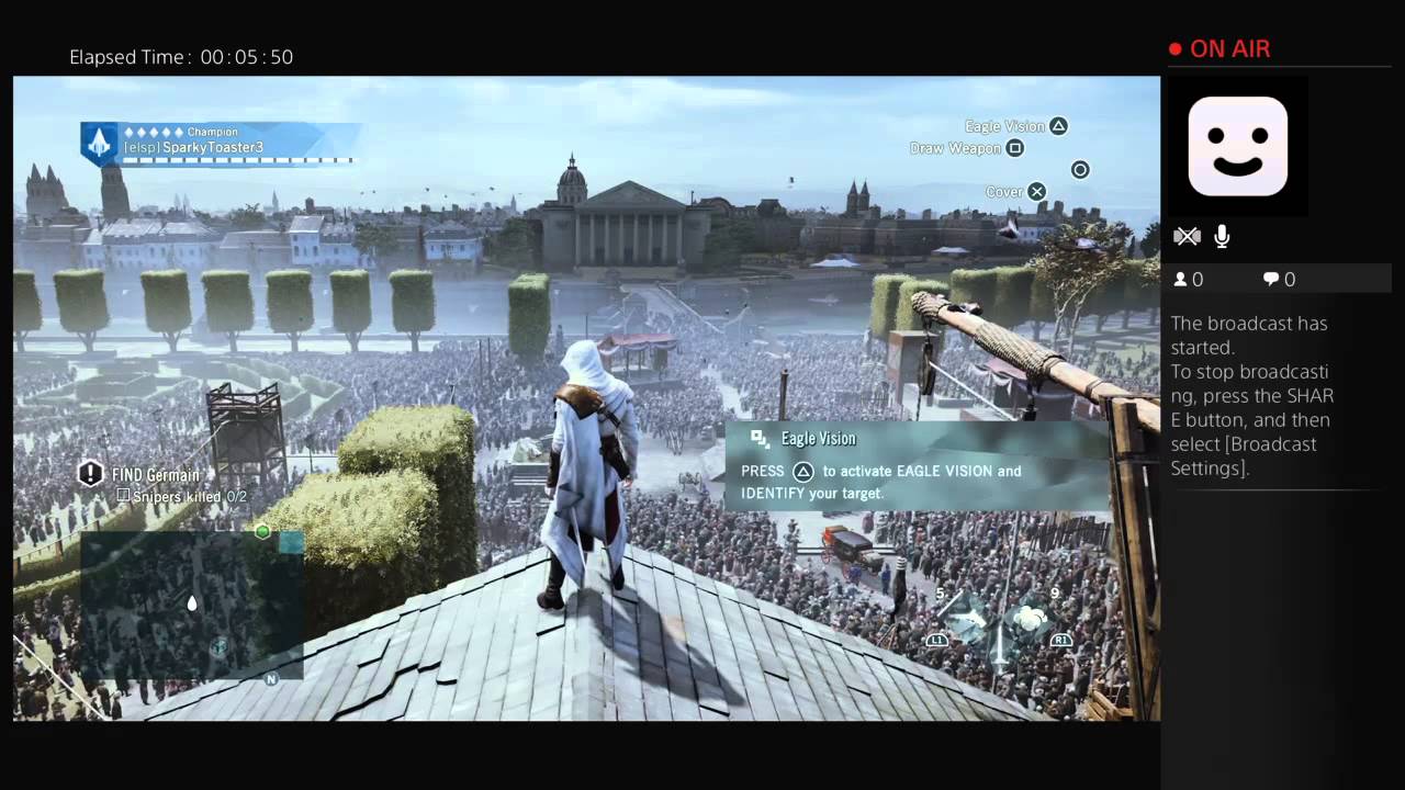 Assassins creed unity live stream 1 - YouTube