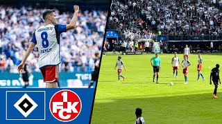 HSV SIEGT IM TRADITIONSDUELL‼️🔥 HAMBURGER SV VS. 1.FC KAISERSLAUTERN | STADIONATMOSPHÄRE