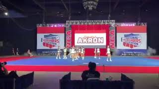 The University of Akron Cheer NCA 2019
