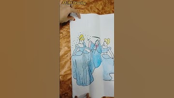 what is the name of this Princess 👸💛#shorts #creative #art #drawing #artist