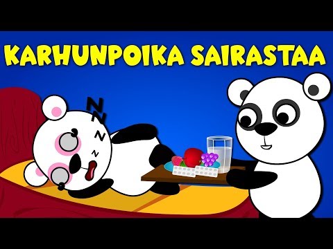 Lastenlauluja suomeksi | Karhunpoika sairastaa + monta muuta lastenlaulua