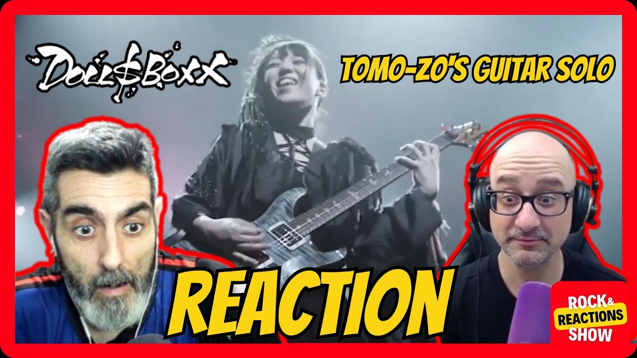 Hearing DOLL$BOXX TOMO-ZO’S GUITAR SOLO | Unreal J-Rock Talent | Rock and Reactions