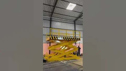 JOIST Heavy Capacity Scissor Lift - Material Handling Equipment Manufacturer JOIST #scissorlift