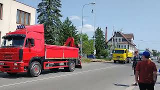 70 let LIAZ - Mnichovo Hradiště - spanilá jízda LIAZ - truck show - czech truck - historical trucks