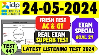 IELTS Listening Practice Test 2024 with Answers | 24.05.2024 | Test No - 448