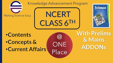 NCERT Class 6th Science:UPSC and State PCS Examination